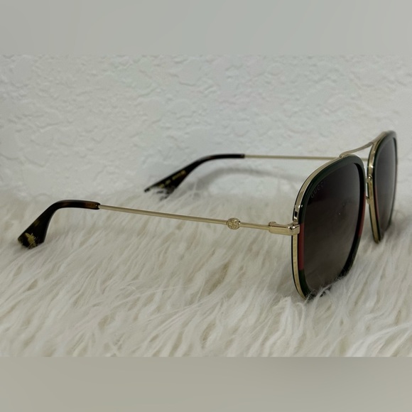 Gucci Aviator Metal Sunglasses (unisex)
